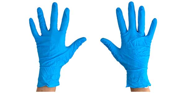 buy blue gloves